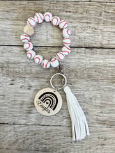 Load image into Gallery viewer, Baseball Wristlet