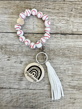 Load image into Gallery viewer, Baseball Wristlet
