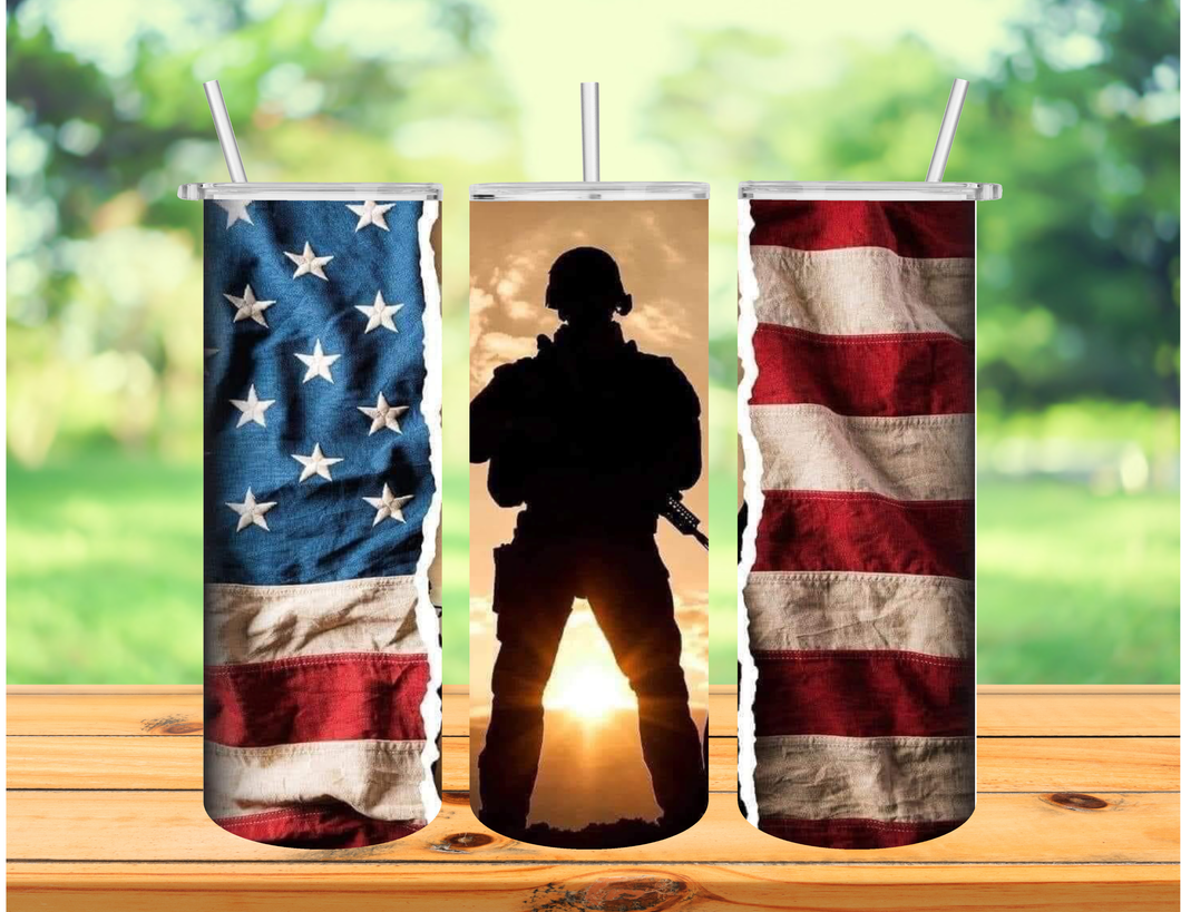 Soldier Tumbler